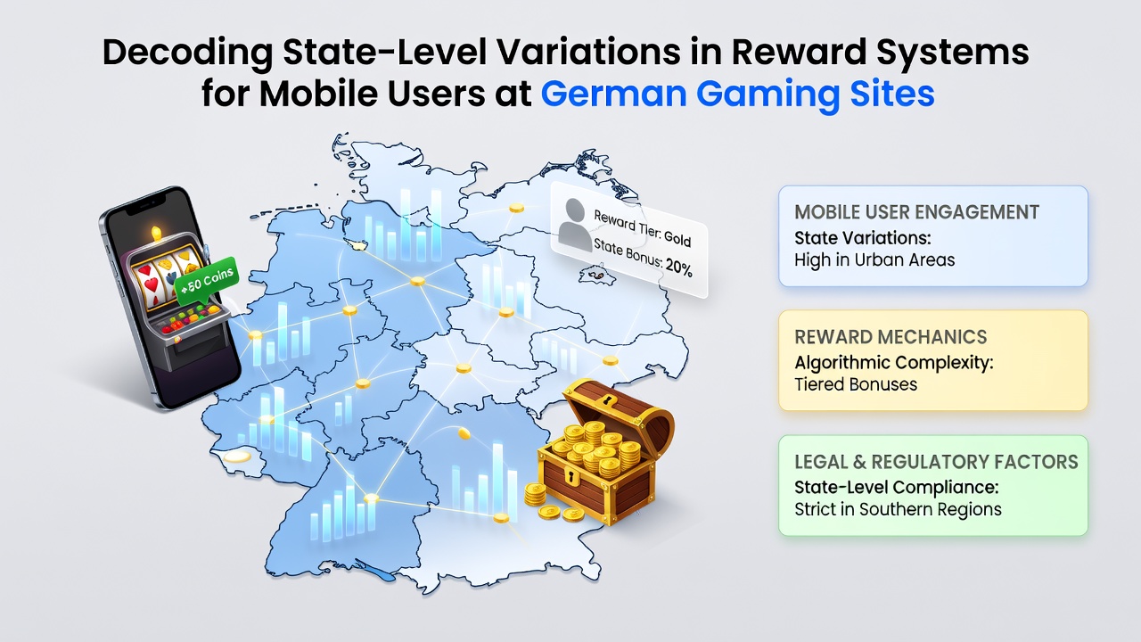 Darstellung föderaler Unterschiede bei mobilen Belohnungssystemen in deutschen Bundesländern